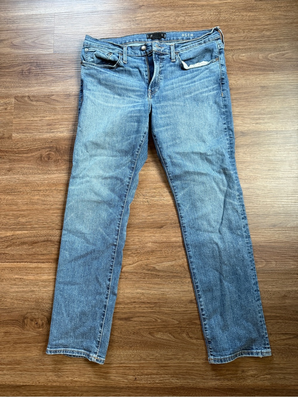 Madewell Slim Light Blue Denim Jeans